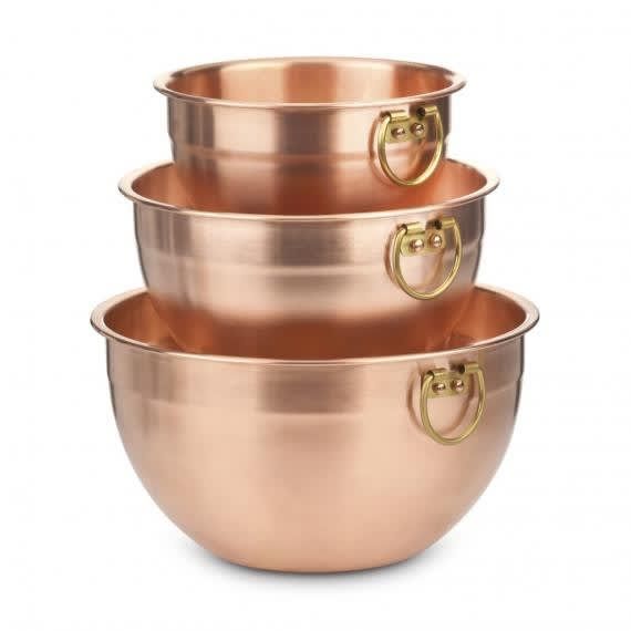 CUISINART – 3-Piece Copper Mixing Bowl Set – Copper