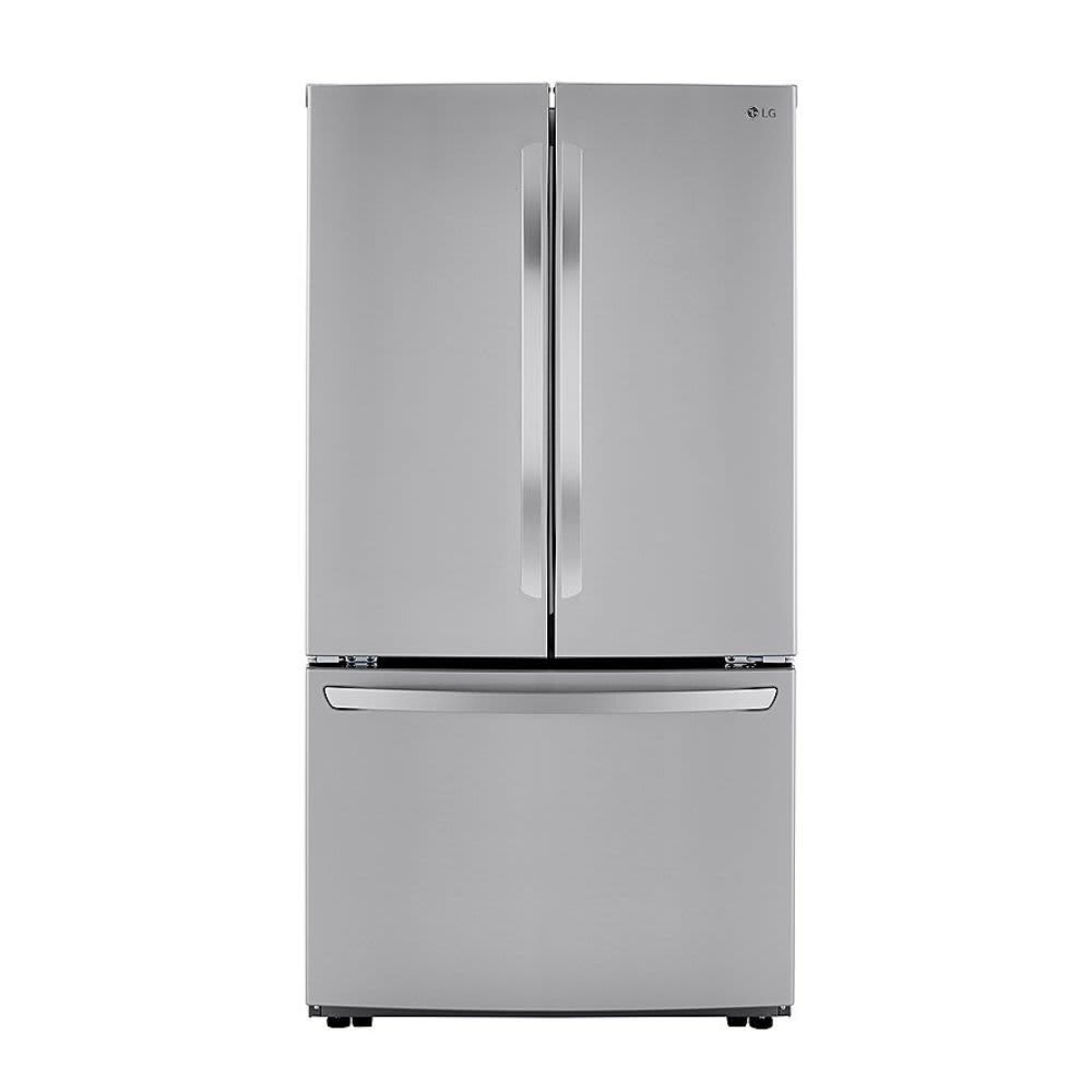 LG - 28.7 Cu. Ft. 3-Door French Door Refrigerator with Ice Plus - Stainless Steel LRFCS29D6S