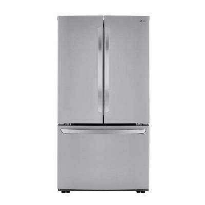 LG - 28.7 Cu. Ft. 3-Door French Door Refrigerator with Ice Plus - Stainless Steel LRFCS29D6S