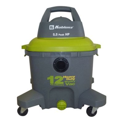 KOBLENZ – 12 Gal. Heavy Duty Wet/Dry Vacuum