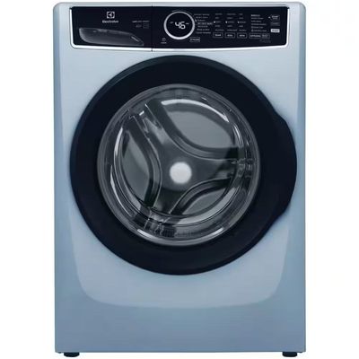 Electrolux 27 in. 4.5 cu.ft. HE Front Load Washer with LuxCare Wash System 20-minutes Fast Wash, ENERGY STAR in Glacier Blue ELFW7437AG