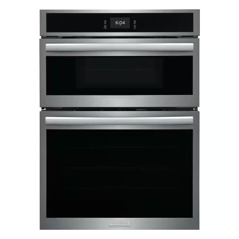 Frigidaire – 7.0 Cu. Ft. Electric Wall Oven and Microwave Combination with Total Convection – Stainless Steel