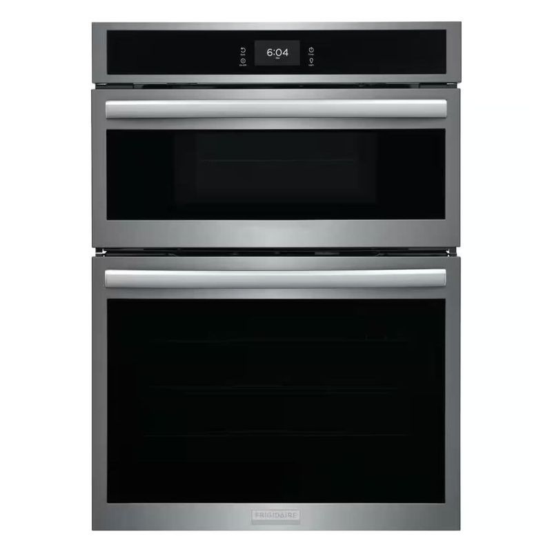 Frigidaire – 7.0 Cu. Ft. Electric Wall Oven and Microwave Combination with Total Convection – Stainless Steel