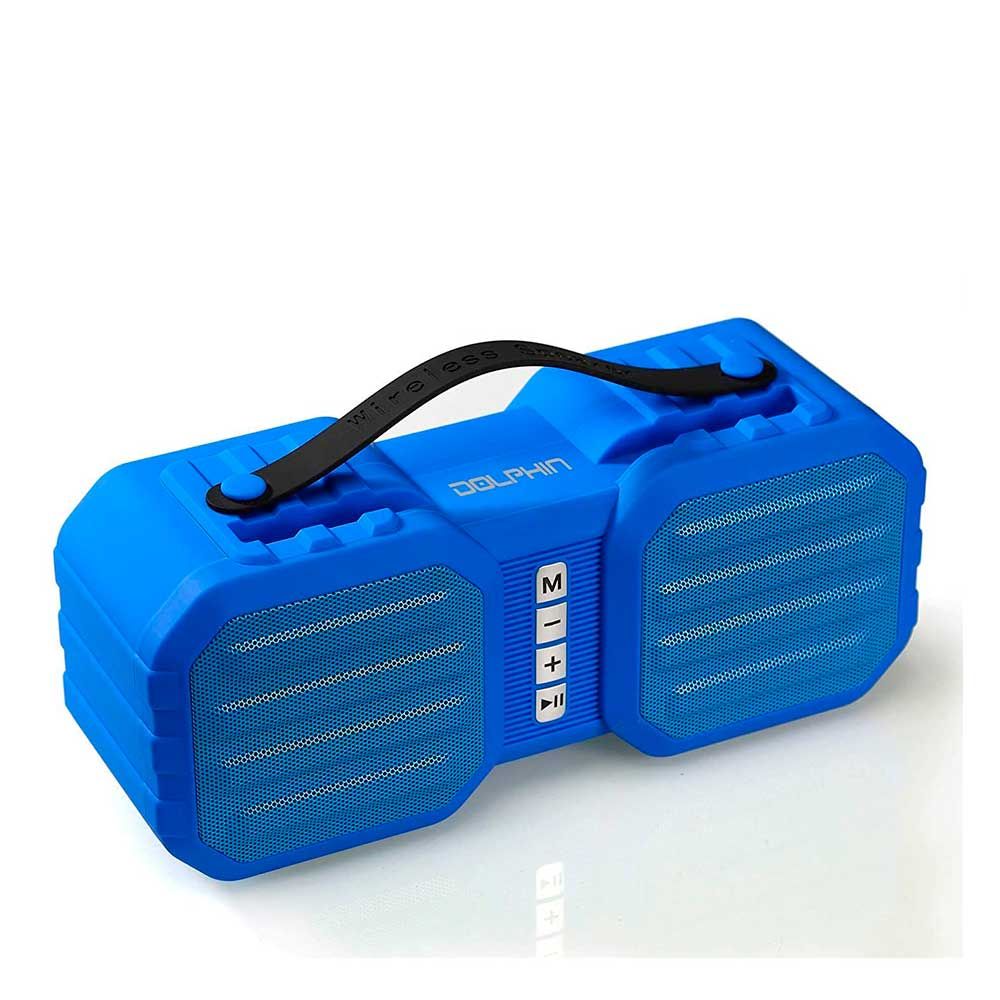 Dolphin Portable Splashproof Bluetooth Speaker SPB-8XBLU Dolphin Portable Splashproof Bluetooth Speaker SPB-8XBLU