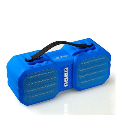 Dolphin Portable Splashproof Bluetooth Speaker SPB-8XBLU