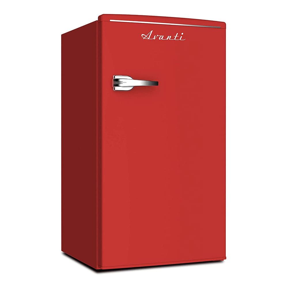 AVANTI – 3.1 Cu. Ft. Retro Compact Refrigerator – Red
