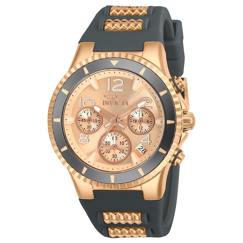 Invicta BLU Women's Watch - 39mm, Rose Gold, Grey 24189