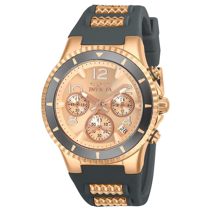 Invicta BLU Women's Watch - 39mm, Rose Gold, Grey 24189