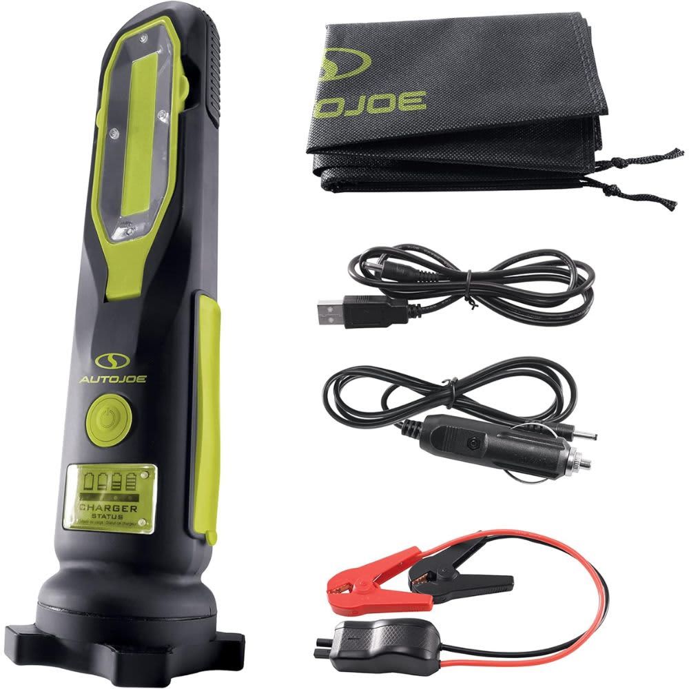 AUTO JOE – Cordless 12V Vehicle Jump Starter – Multi-Use