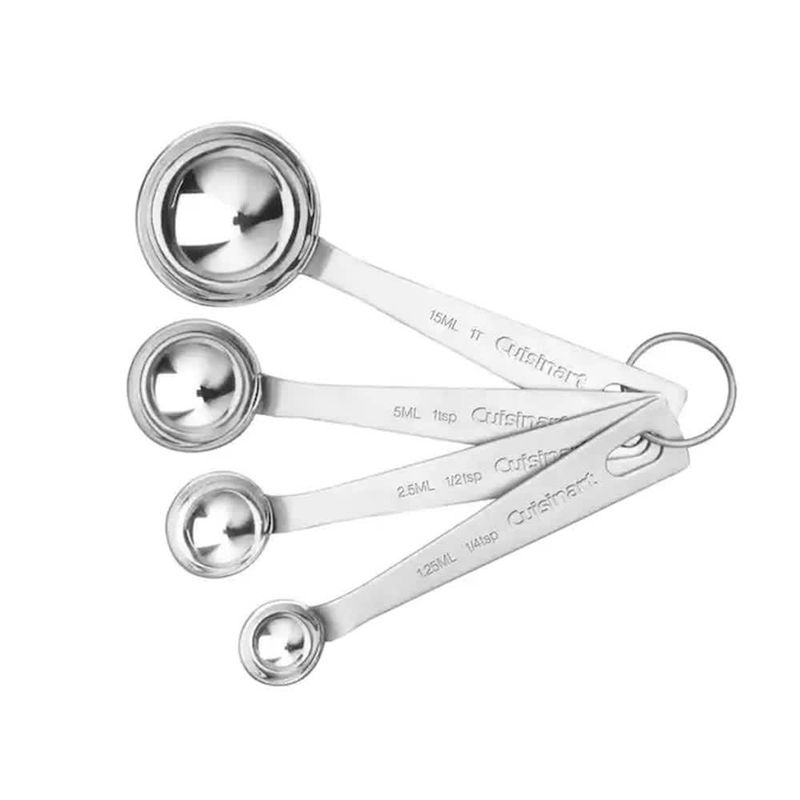 CUISINART – Stainless Steel Measuring Cups, Set of 4 – Silver