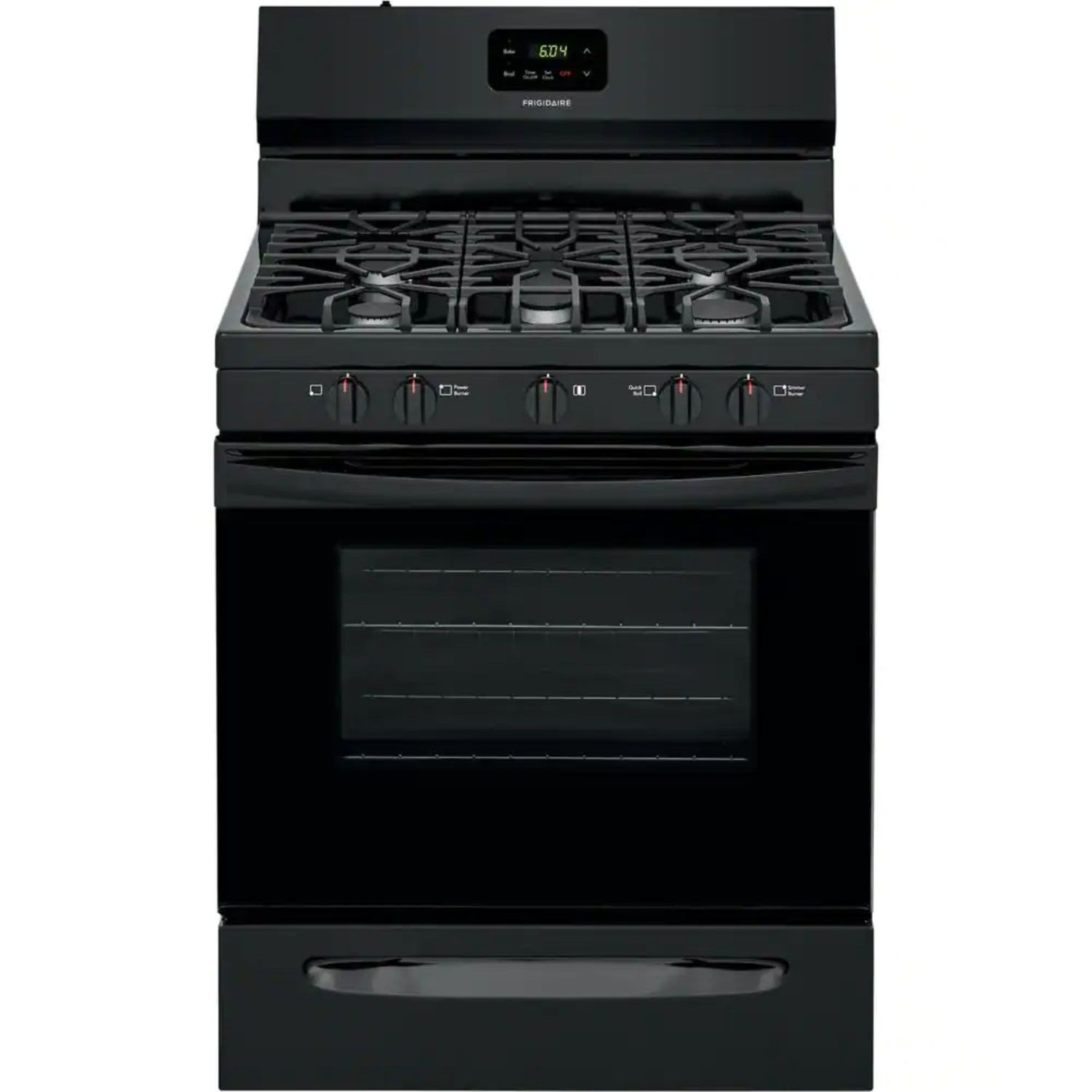 FRIGIDAIRE – 5.0 Cu. Ft. Freestanding Gas Range – Black