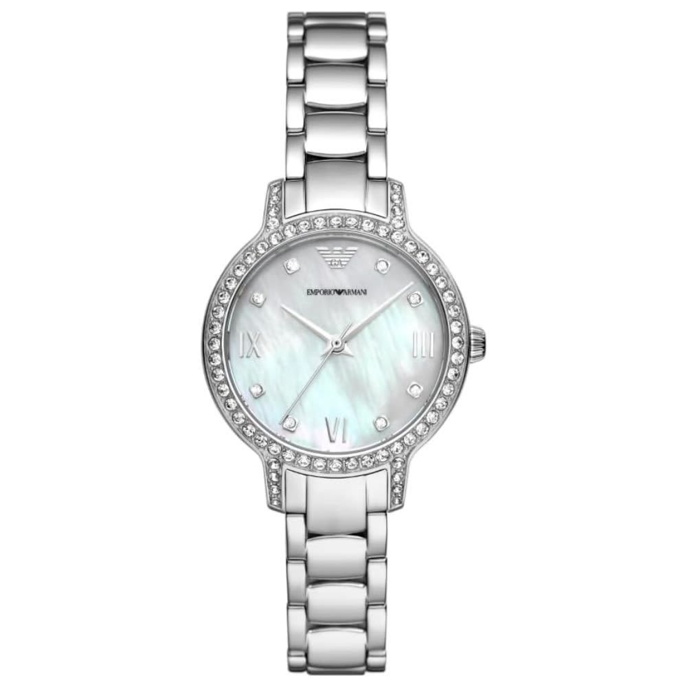 Emporio Armani Women's Three-Hand Stainless Steel Watch AR11484 B0B75LLWV6