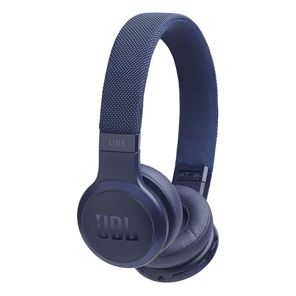 JBL Wireless On-Ear Headphones LIVE 400BT Blue