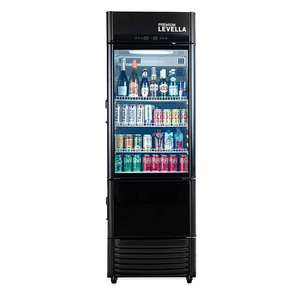 Premium 12.5 Cu. Ft. Single Door Display Refrigerator with Automatic Ice Maker PRFIM1257DX