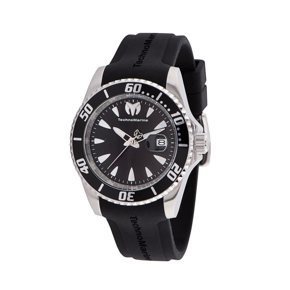TechnoMarine Manta Sea Men's Watch - 42mm, Black (TM-220112)