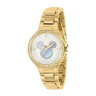Watch INVICTA Disney Mickey Mouse Crystal White Dial Ladies 36352