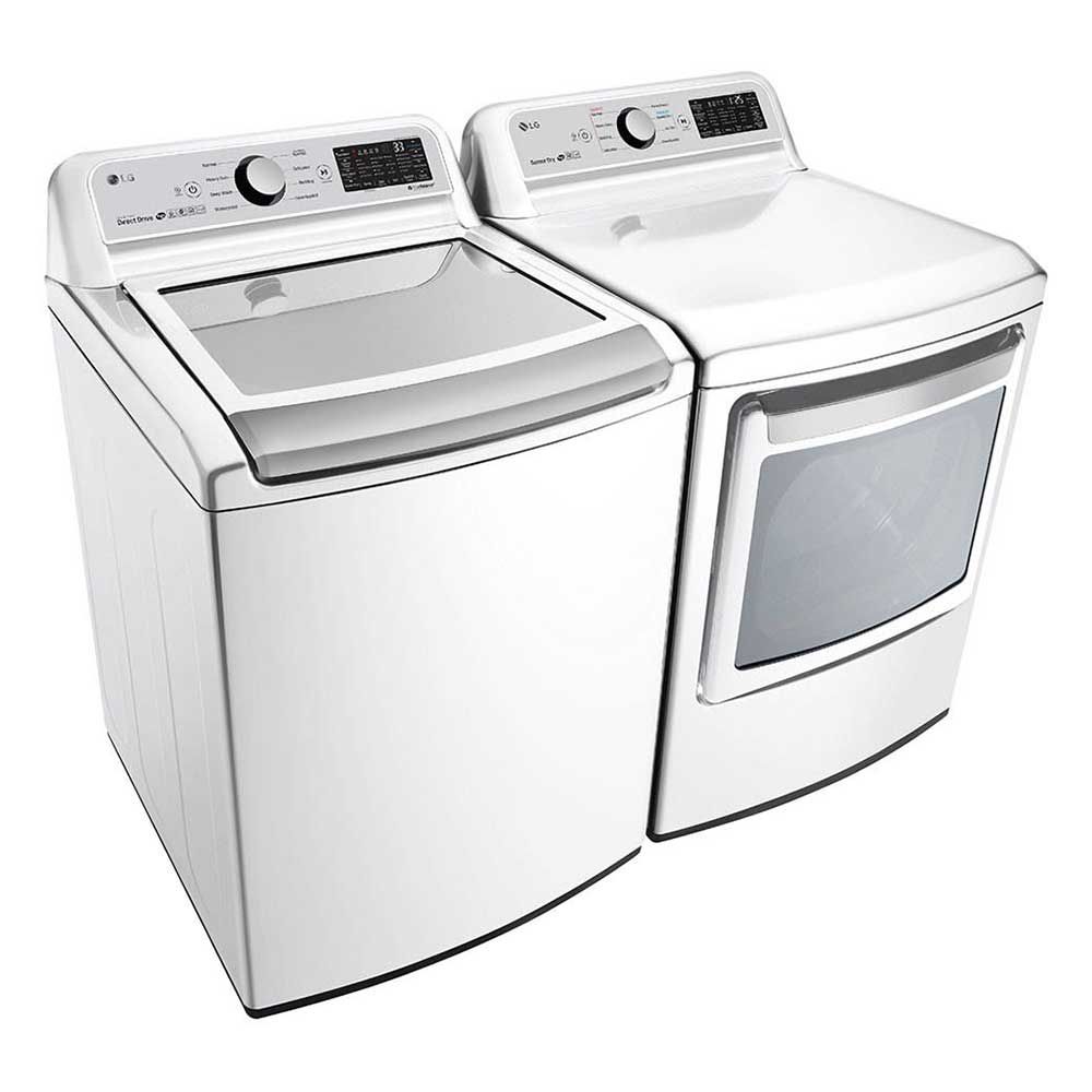 LG - 5.0 Cu. Ft. High-Efficiency Smart Top-Load Washer WT7300CW LG - 5.0 Cu. Ft. High-Efficiency Smart Top-Load Washer WT7300CW