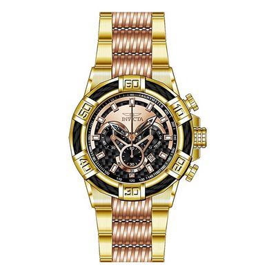 Watch  Invicta Men's Bolt Quartz with Stainless-Steel Strap Gold 25765