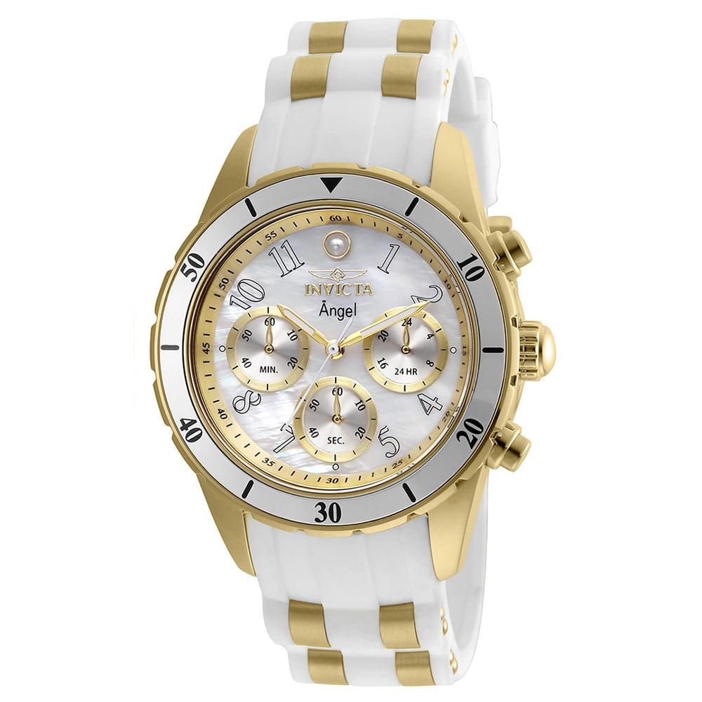 Invicta Angel Women's Watch - 40mm, Gold, White 24901