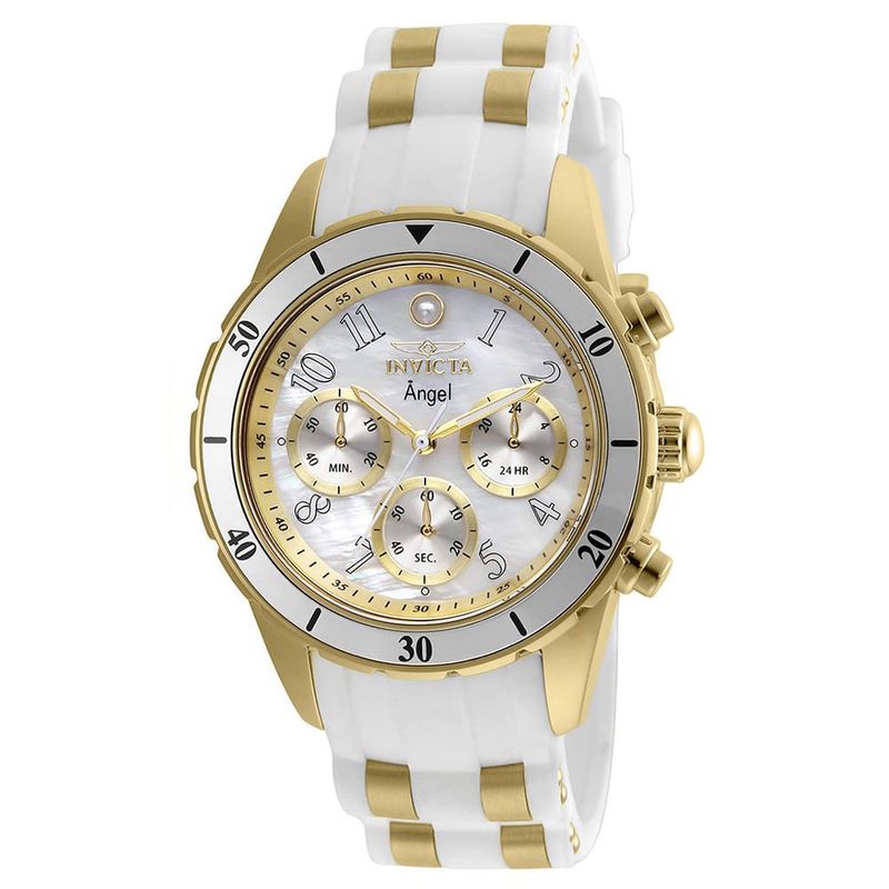 Invicta Angel Women's Watch - 40mm, Gold, White 24901