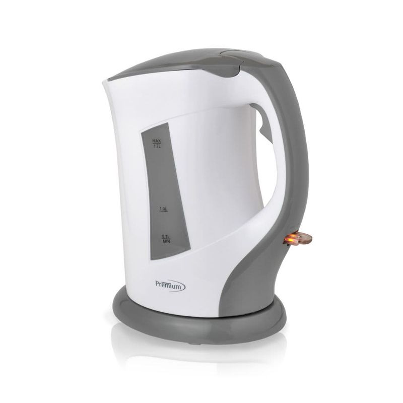 PREMIUM – 1.8 qt Cordless Electric Tea Kettle – White