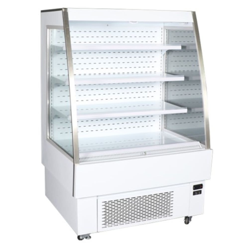 Premium 12.3 Cu. Ft. Commercial Open Air Refrigerator Merchandiser in White POC1235XW