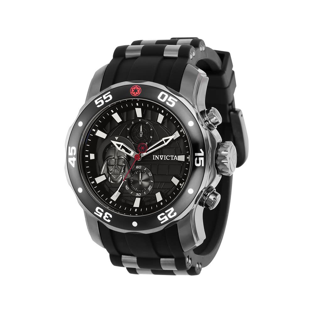 Invicta Star Wars Darth Men's Watch - 48mm, Black, Gunmetal (37210)