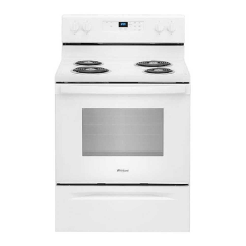 Whirlpool - 4.8 Cu. Ft. Freestanding Electric Range  WFC150M0JW