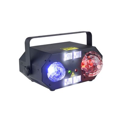 ZEBRA – 5-in-1 LED Party Light with Water Wave Effect – Black