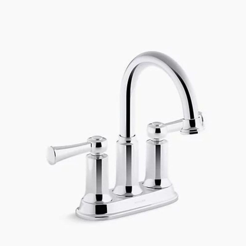 Kohler R21546-4D-CP Aderlee Bathroom Sink Faucet