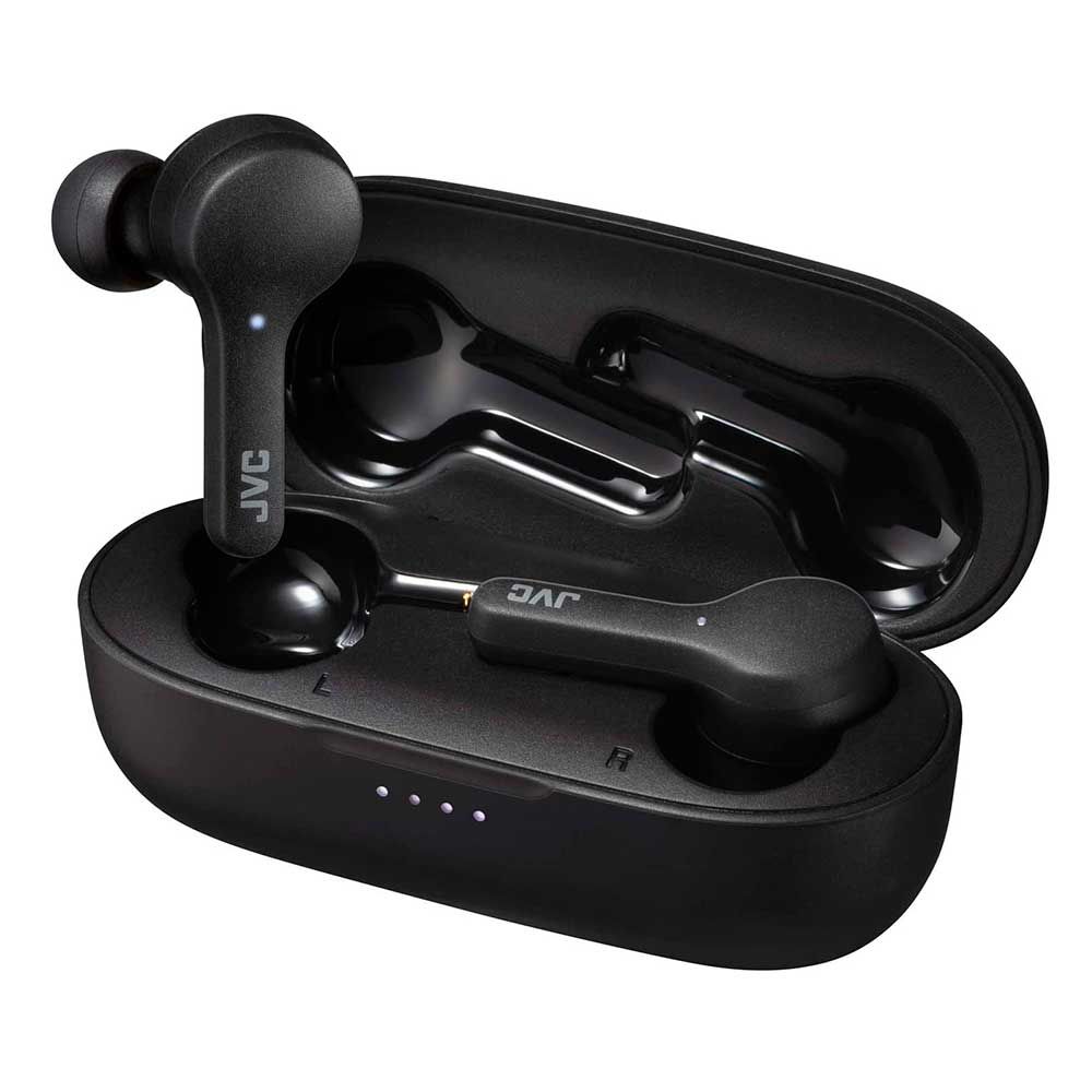 JVC - Gumy True Wireless Headphones - Black HA-A7TB