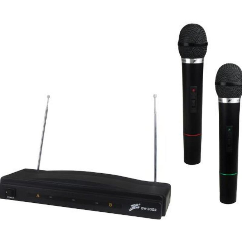 ZEBRA – Professional Wireless Dual Microphone System – Black