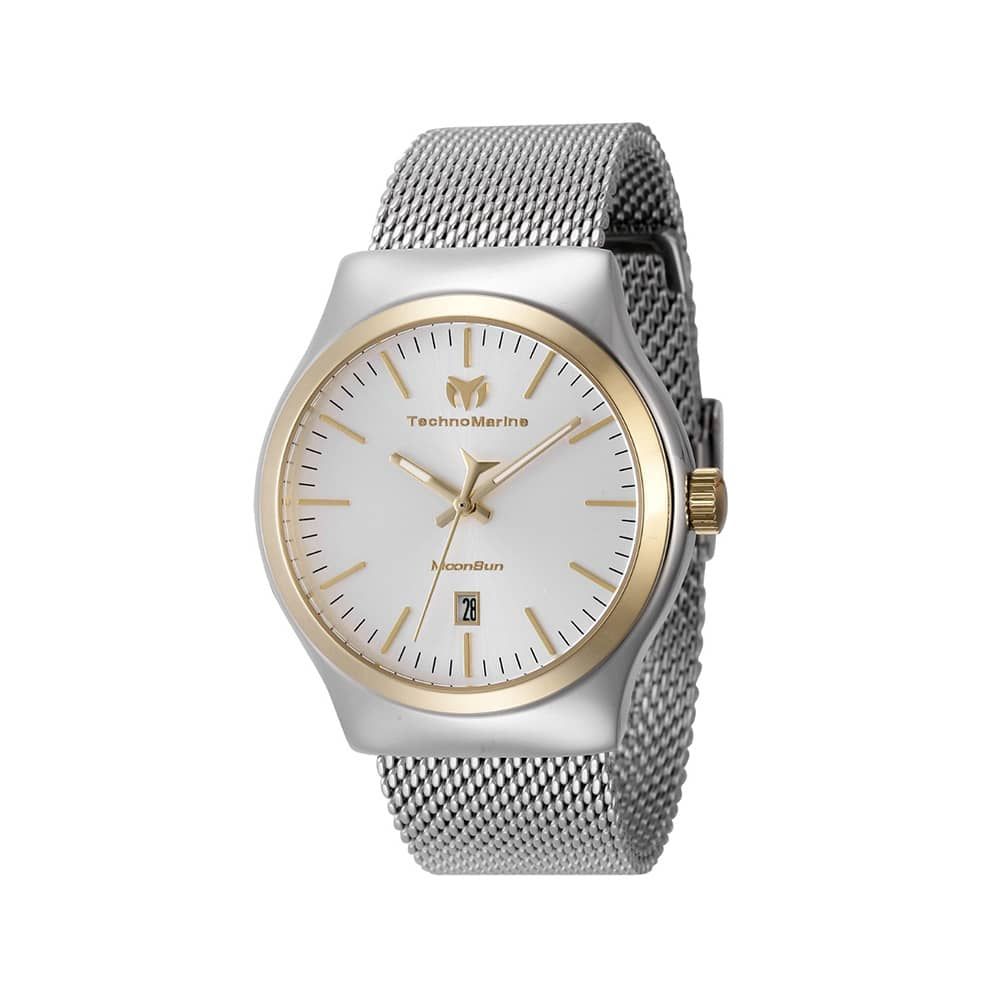 TechnoMarine MoonSun Women's Watch - 40mm, Silver (TM-121243)