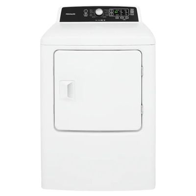 FRIGIDAIRE – 6.7 Cu. Ft. Free Standing Electric Dryer – White