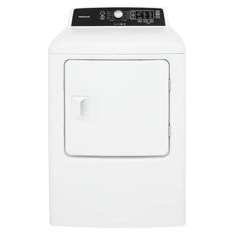 FRIGIDAIRE – 6.7 Cu. Ft. Free Standing Electric Dryer – White