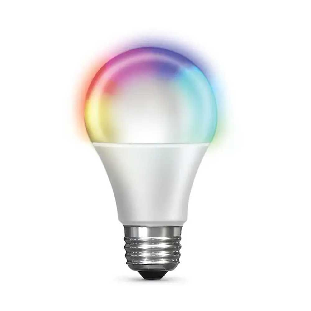 Feit Electric Feit Smart WiFi 60-Watt EQ A19 Color-enhancing Dimmable Smart LED Light Bulb
