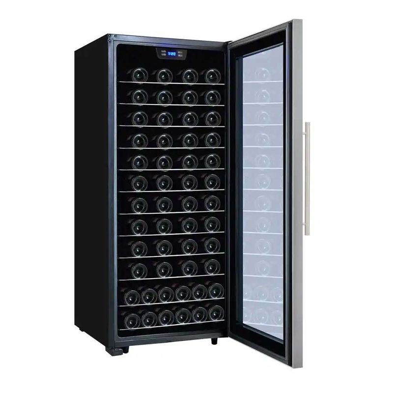 PREMIUM LEVELLA – 8.5 Cu. Ft. Single Zone Wine Cooler – Stainless Steel