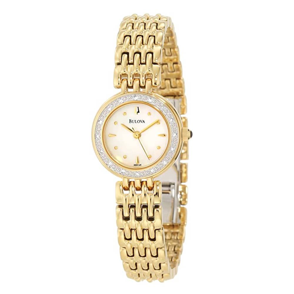 BULOVA – Women's Diamond Petite Classic Watch – Gold-Tone