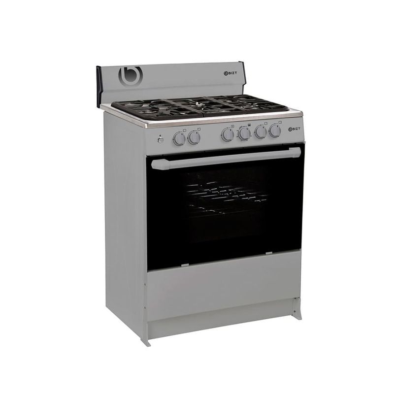 BIZT - Gas Range,  30 inch, 5 Burners Oven - Silver GST3051SCO