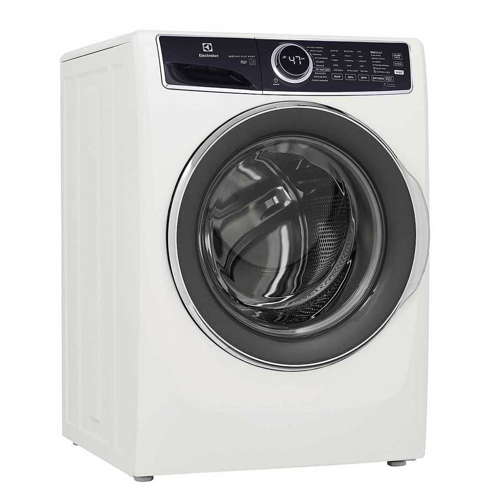 Electrolux - 4.5 Cu.Ft. Stackable Front Load Washer with Steam  White ELFW7537AW