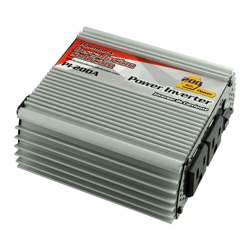 Audiopipe Installation Solution Power Inverter 400 Watts Peak PI-200A