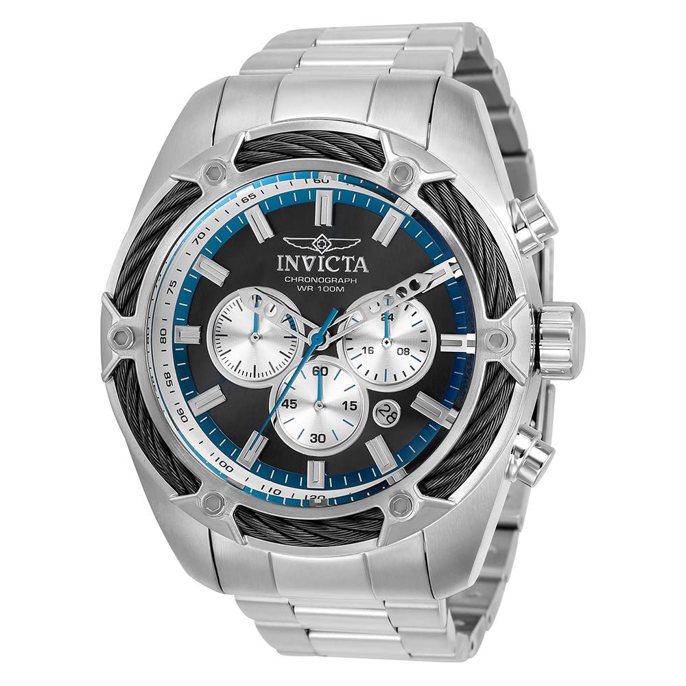 Invicta Bolt Men's Watch - 52mm, Steel 31436 Invicta Bolt Men's Watch - 52mm, Steel 31436