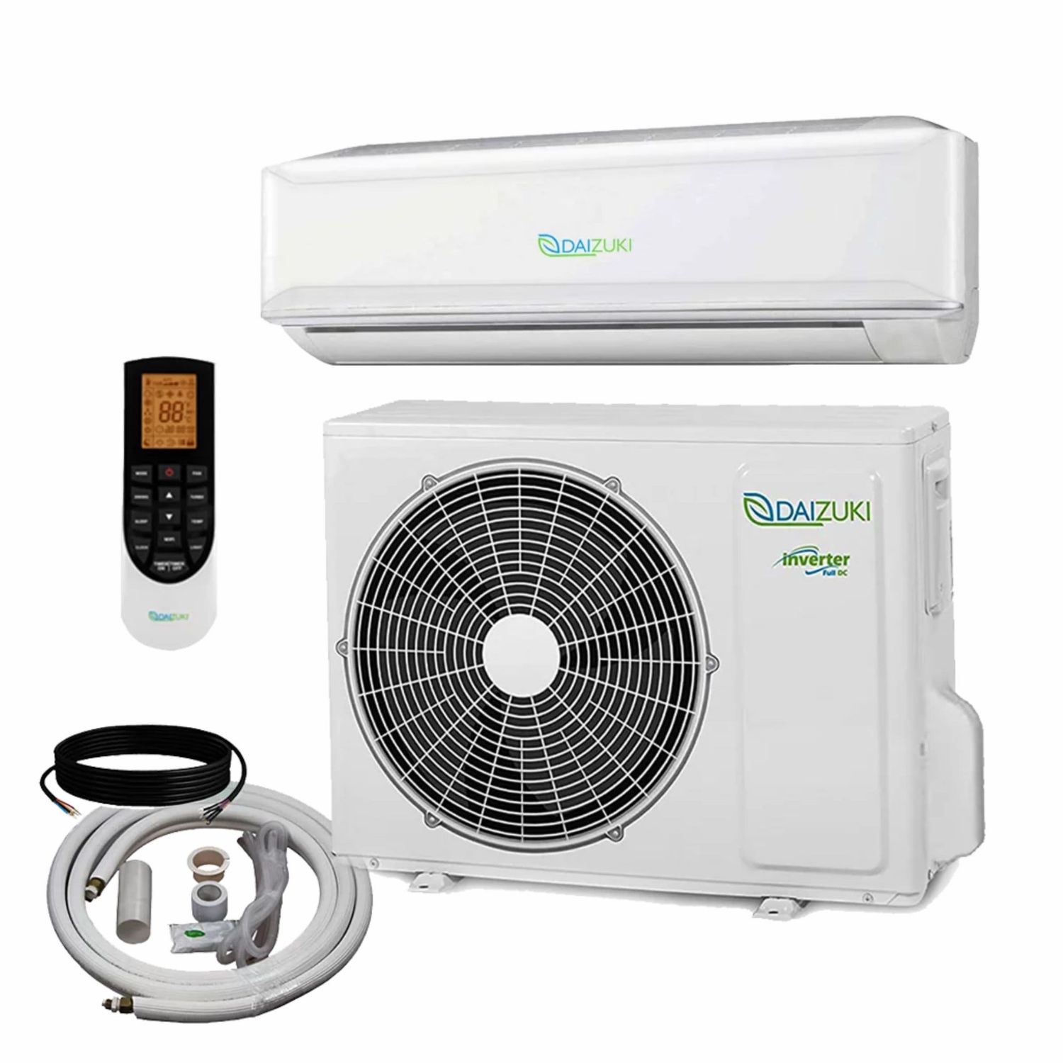Daizuki Mini split Inverter 19 Seer2 R410a 36000btu 220/1/60 Heat Pump DXTH36C426A-17 Daizuki Mini split Inverter 19 Seer2 R410a 36000btu 220/1/60 Heat Pump DXTH36C426A-17
