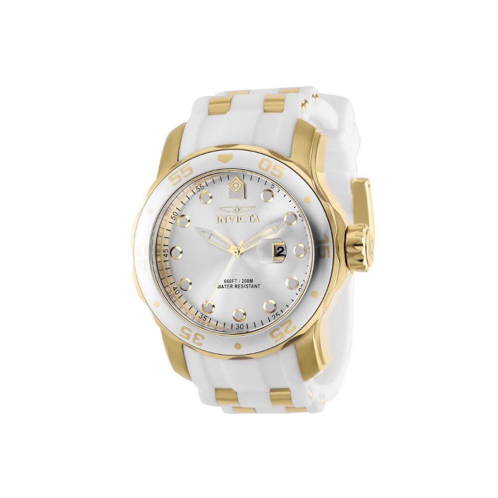 Invicta Pro Diver Men's Watch - 48mm, Gold, White (39099)