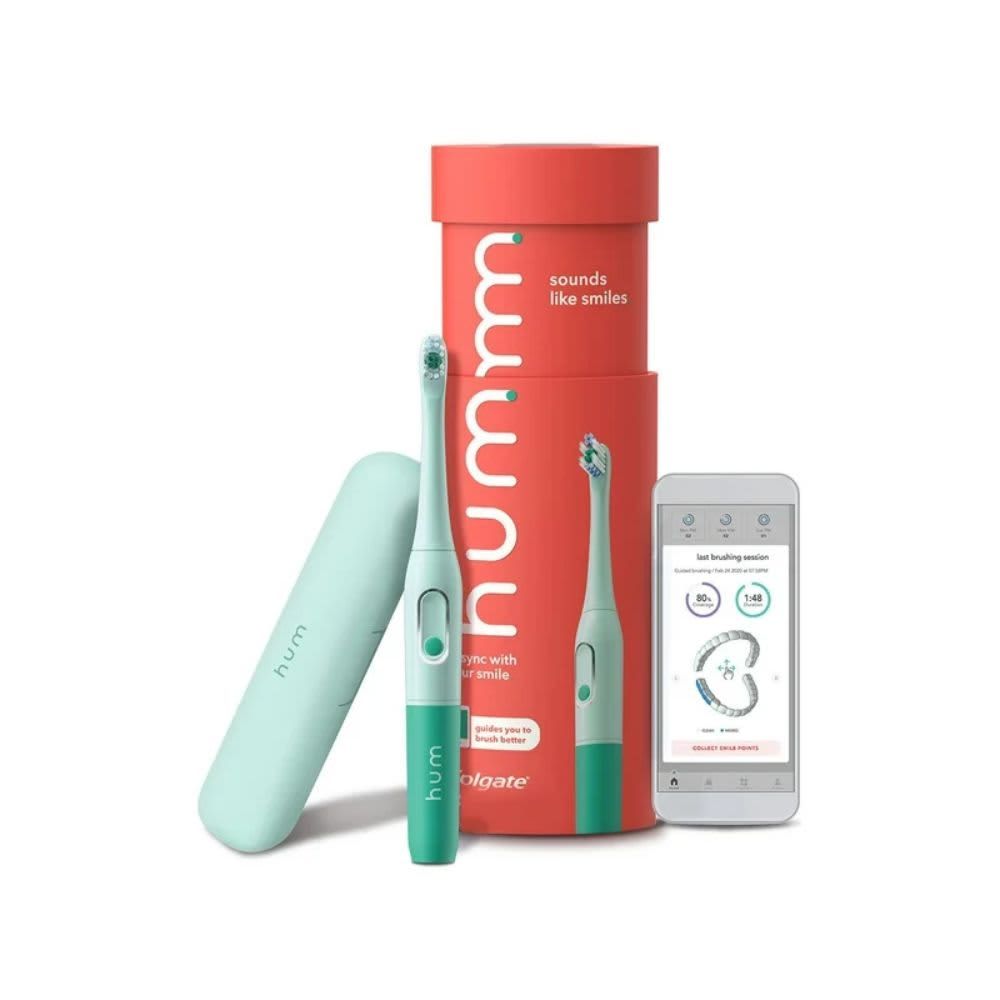 COLGATE – Hum Smart Battery Toothbrush Kit – Teal