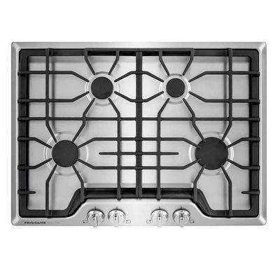 FRIGIDAIRE – 30" Built-In Gas Cooktop – Stainless Steel