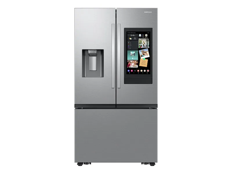 SAMSUNG - 30 Cu. Ft. 3 Door French Door Refrigerator with Family Hub - Stainless Steel SAMSUNG - 30 Cu. Ft. 3 Door French Door Refrigerator with Family Hub - Stainless Steel