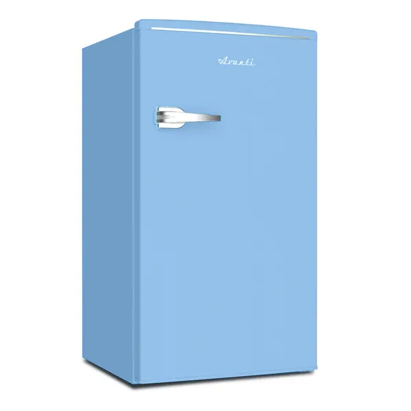 AVANTI – 3.1 Cu. Ft. Retro Compact Refrigerator – Blue