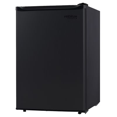 PREMIUM LEVELLA – 2.5 Cu. Ft. Compact Refrigerator – Black PREMIUM LEVELLA – 2.5 Cu. Ft. Compact Refrigerator – Black