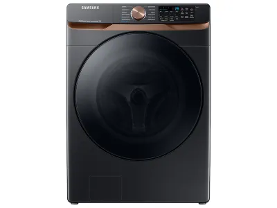 Samsung 5 cu. ft. Extra Large Capacity Smart Front Load Washer in Brushed Black with Super Speed Wash and Steam WF50BG8300AV
